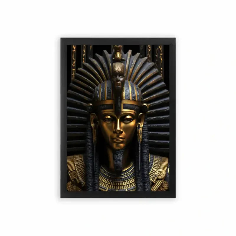 Ancient Egyptian 'Pharaoh's Majestic Visage' Frame