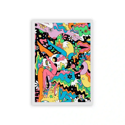 Acid Art 'Neon Nirvana' Frame