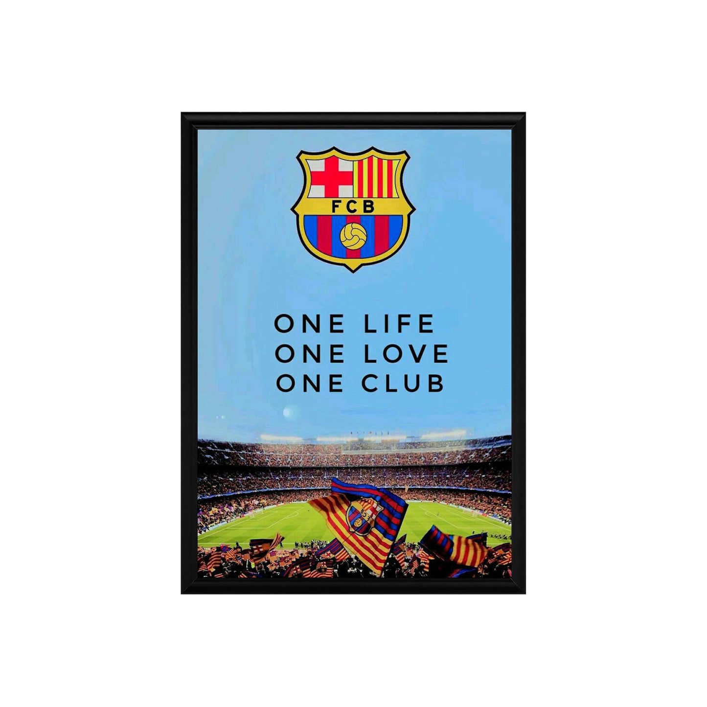 Barcelona 'One Life One Love One Club' Frame