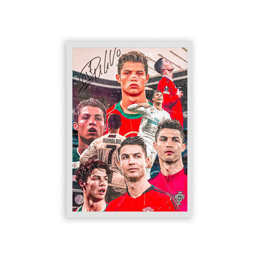 Cristiano Ronaldo 'History of Greatness' Frame