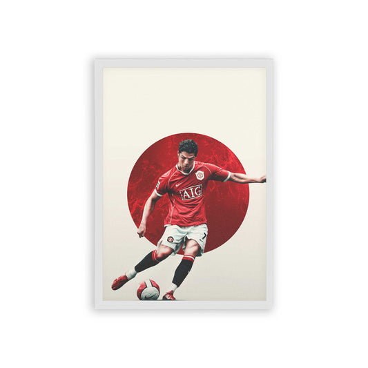Cristiano Ronaldo 'Manchester United Legend' Frame