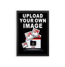 Custom Framed Poster Black Premium Wood