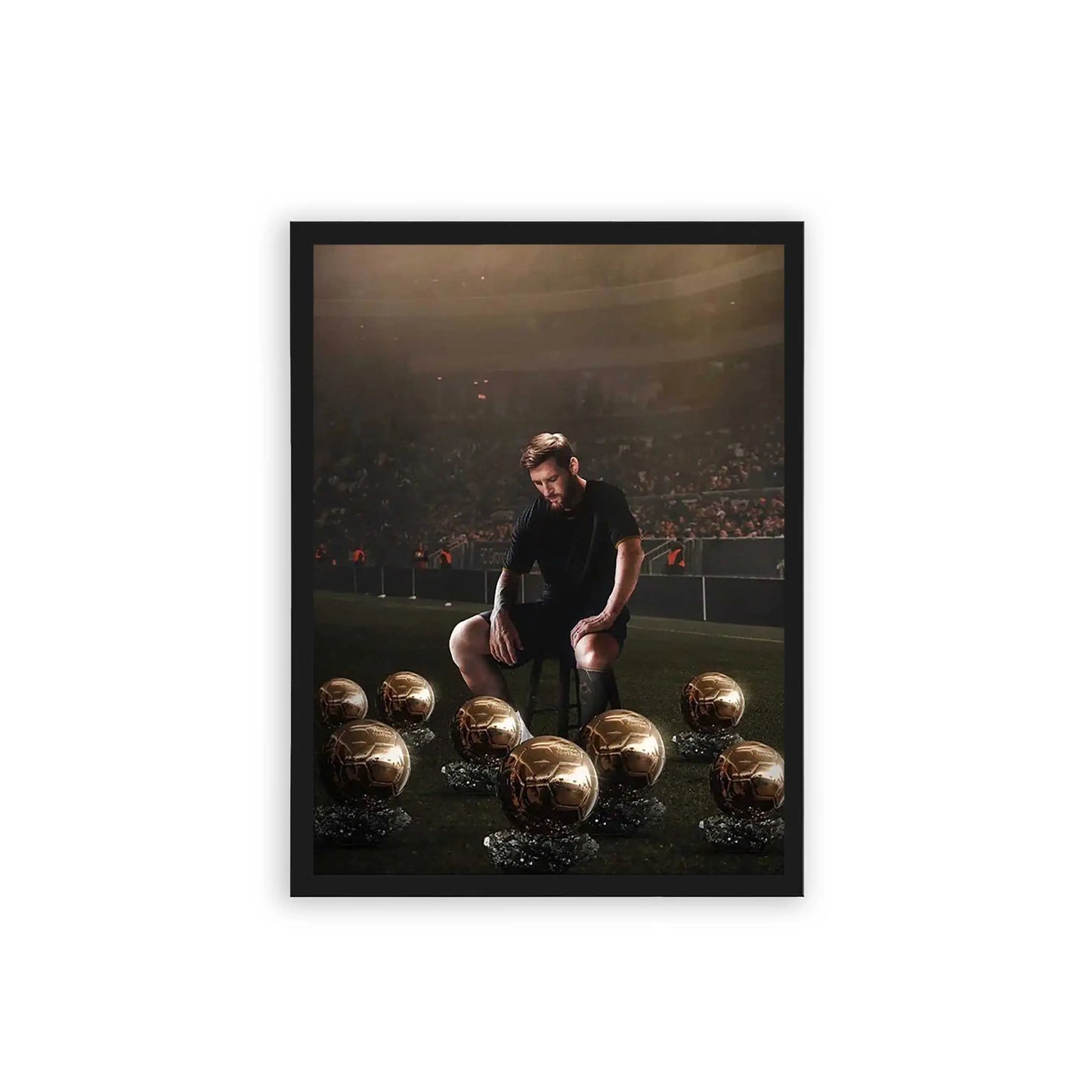 Messi 'The Legend's Triumph' Frame
