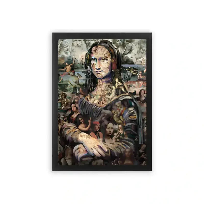 Mona Lisa 'Journey Through Art' Frame