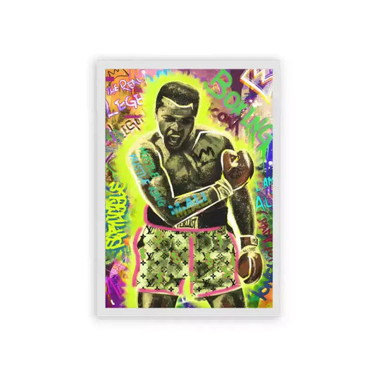 Muhammad Ali 'The Greatest in Color' Frame