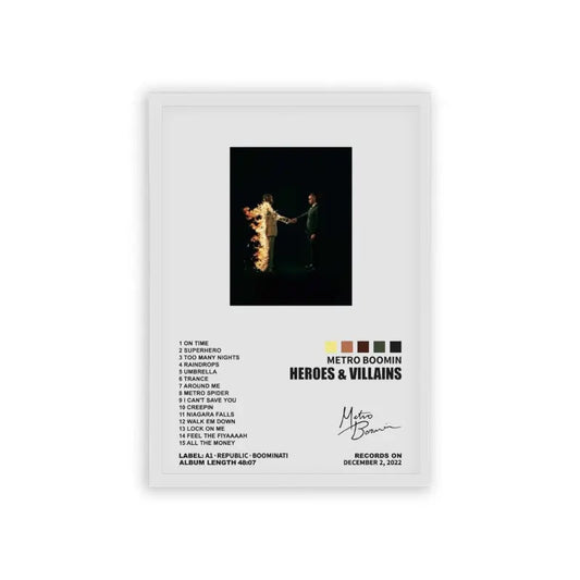 Metro Boomin 'Heroes & Villains' Frame