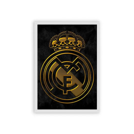 Real Madrid 'The Golden Crown' Frame