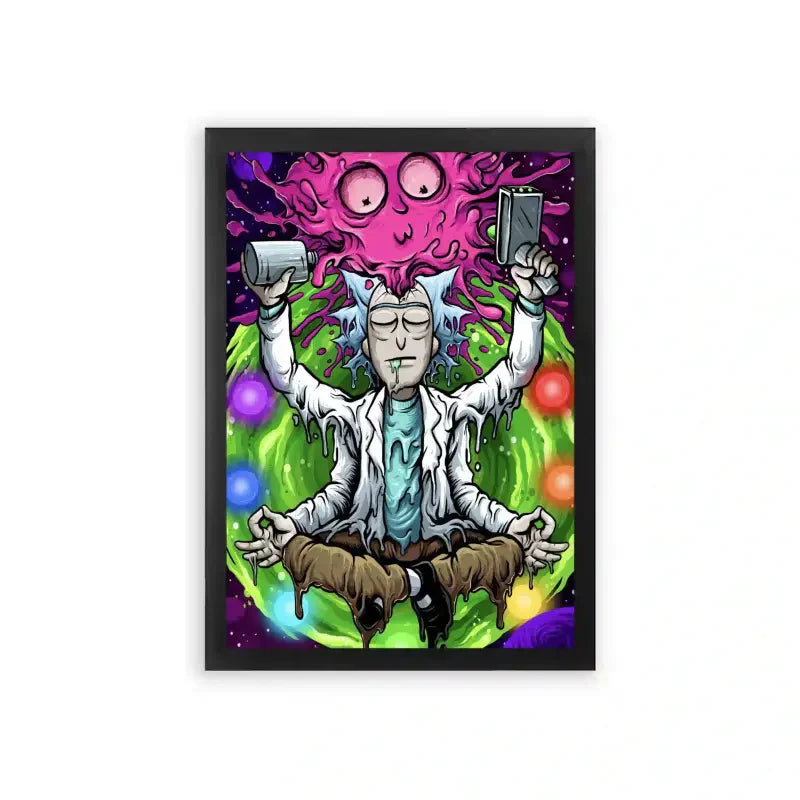 Rick & Morty 'Cosmic Meditation' Frame