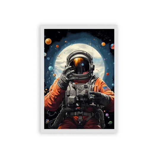 Astronaut 'Among The Planets' Frame