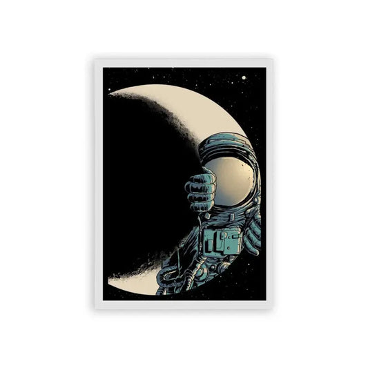 Astronaut 'Eclipse of the Explorer' Frame