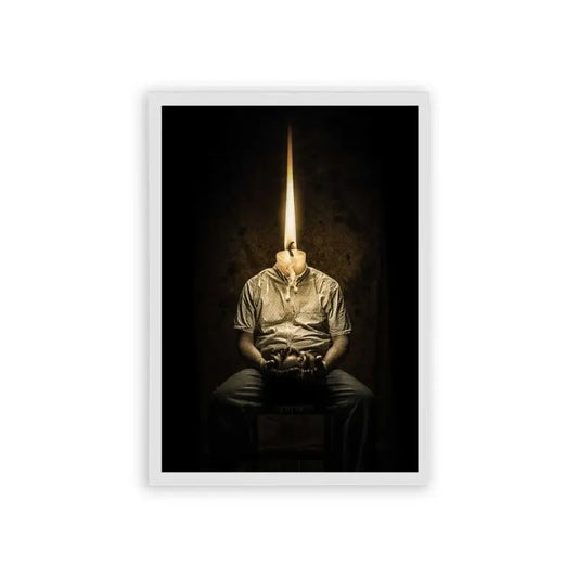 Surreal 'Enlightened Thoughts' Frame