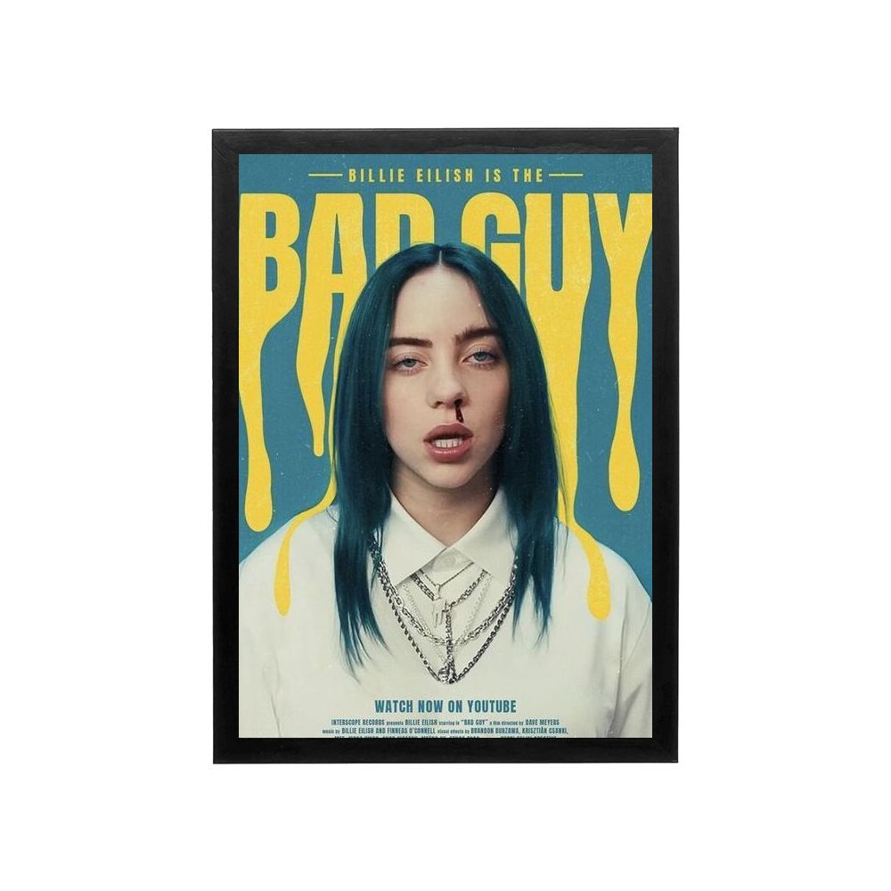 Billie Eilish 'Bad Guy' Frame| Spark Store