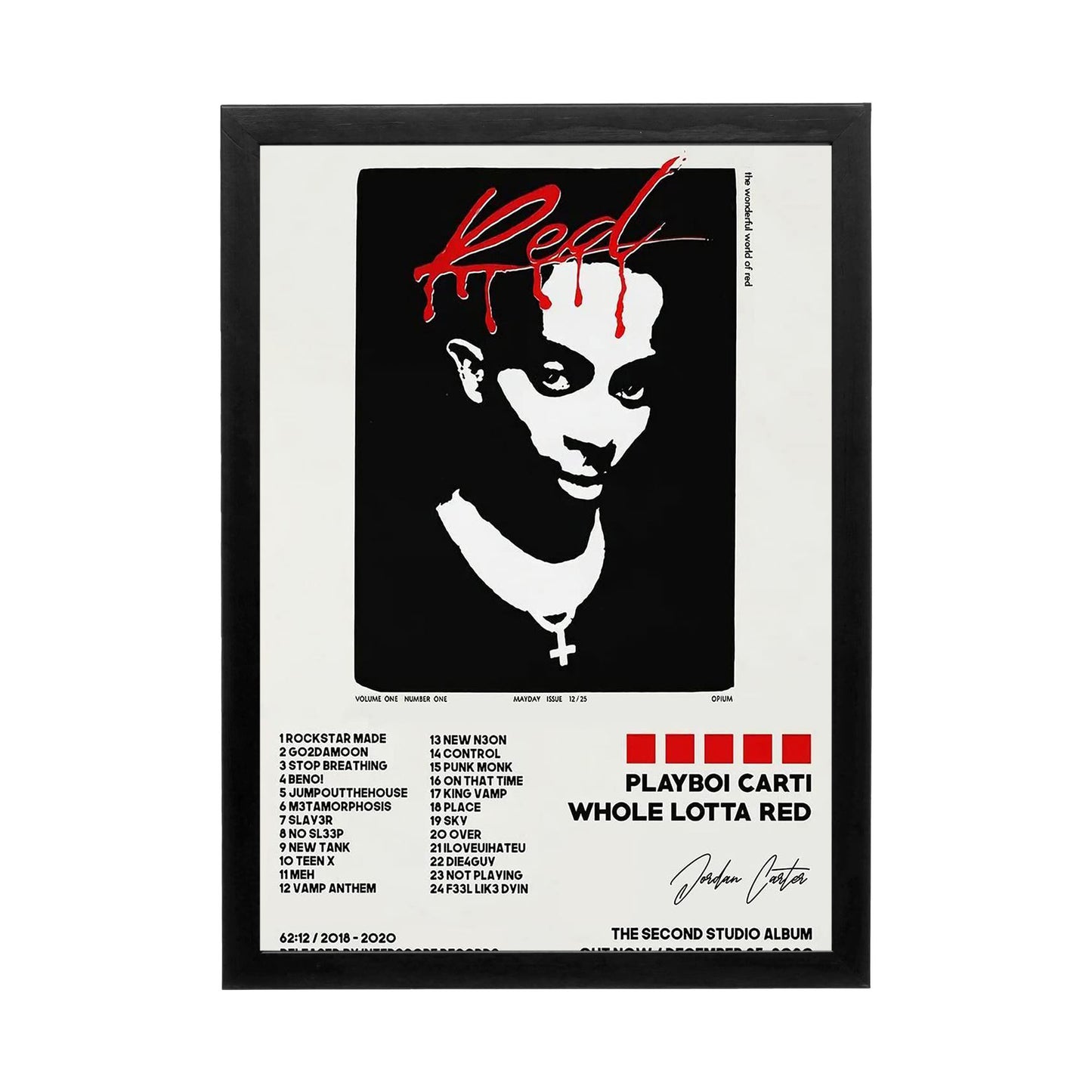 Playboi Carti 'Red' Frame