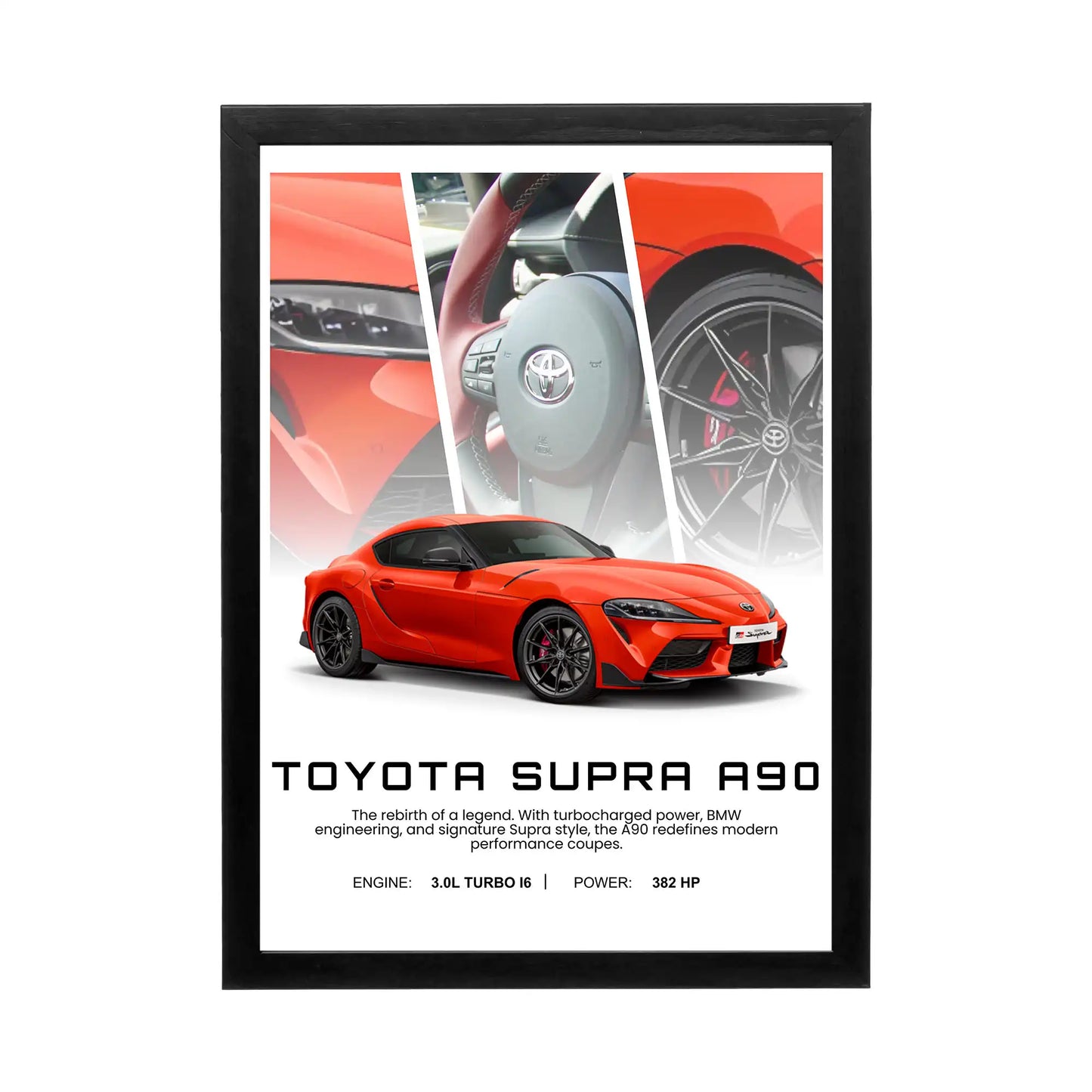 Toyota Supra A90 'The Rebirth of a Legend' Frame