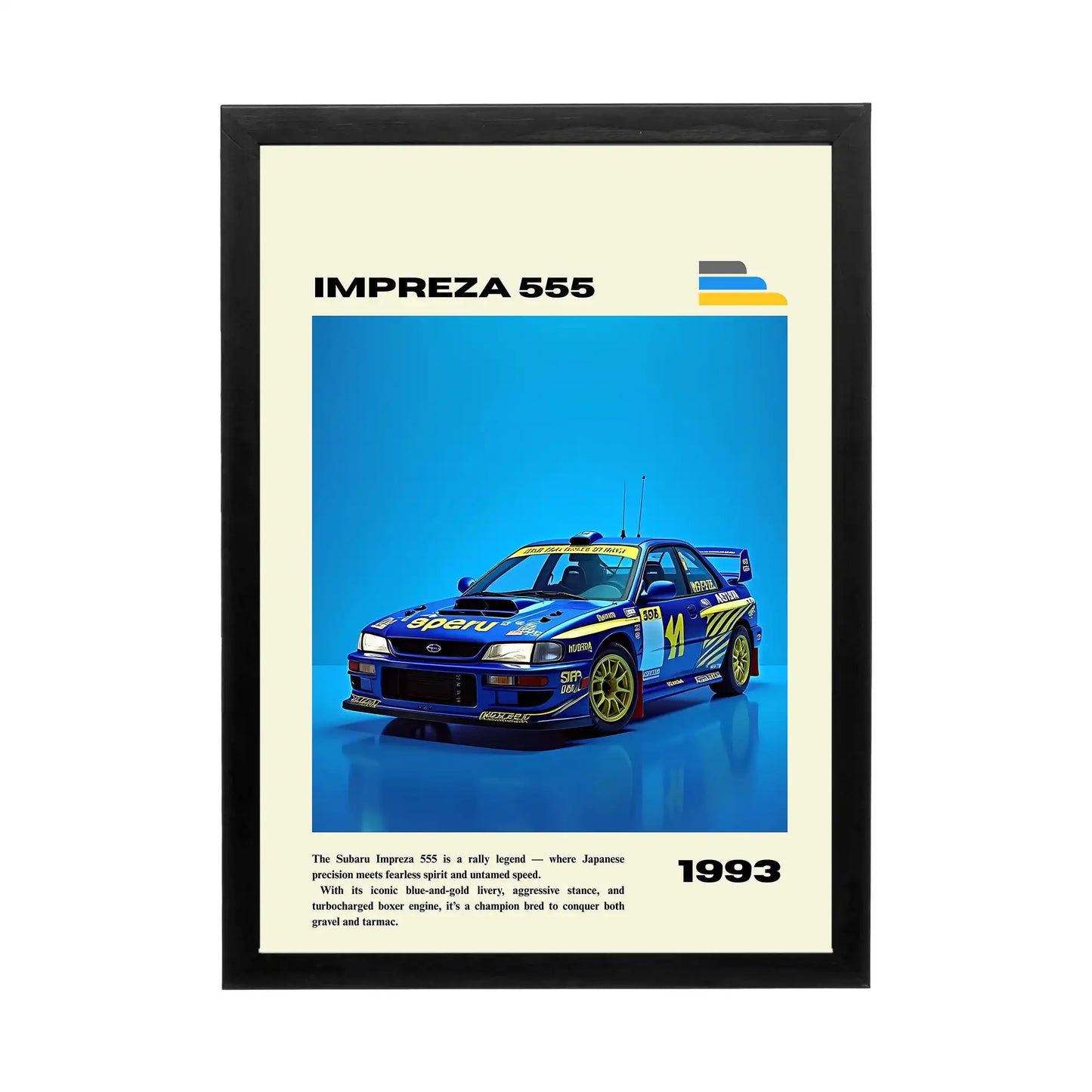 Subaru Impreza 555 'Rally Legend' Frame
