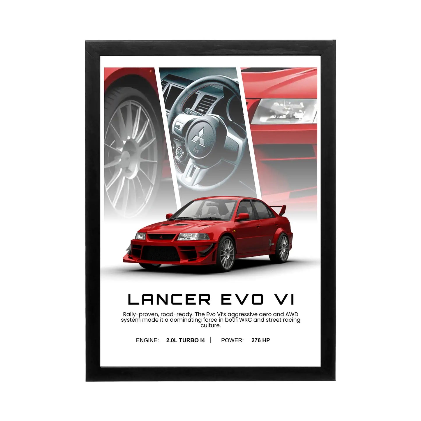 Mitsubishi Lancer EVO VI 'Rally Legend' Frame