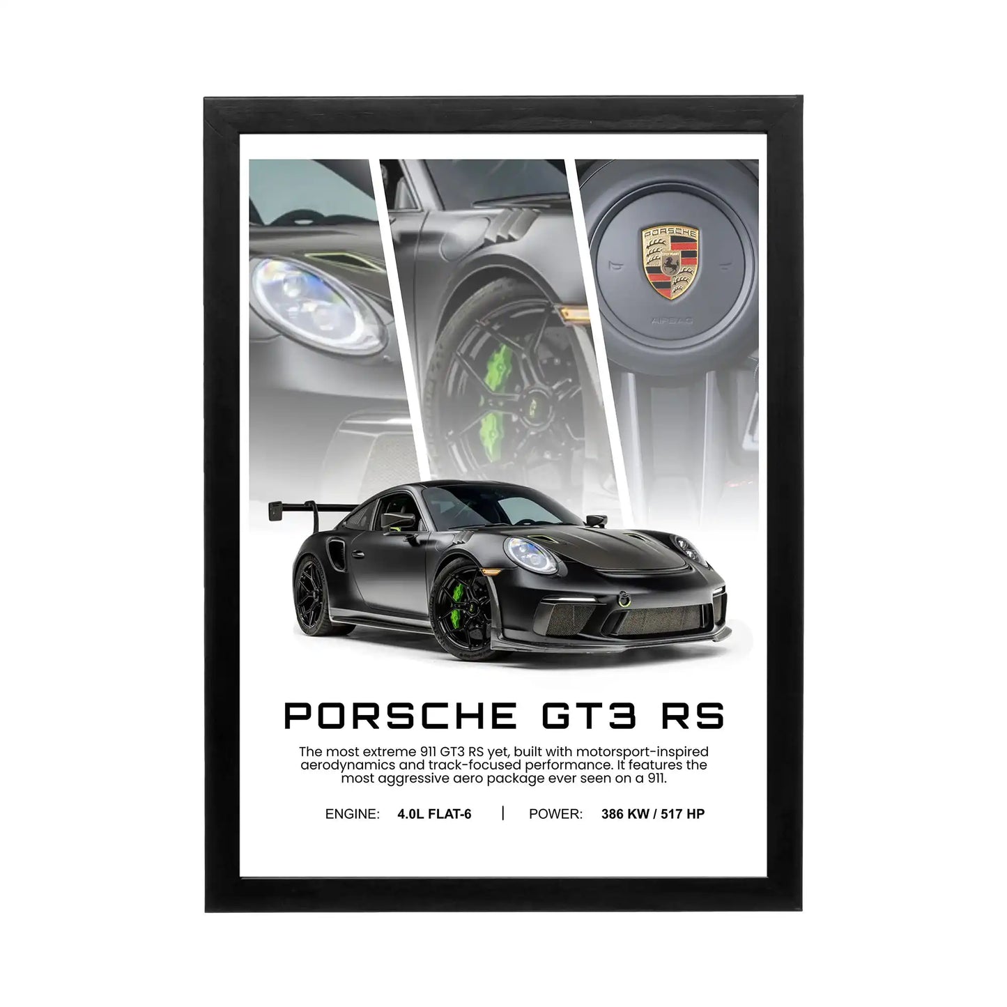 Porsche GT3 RS 'Track Masterpiece' Frame