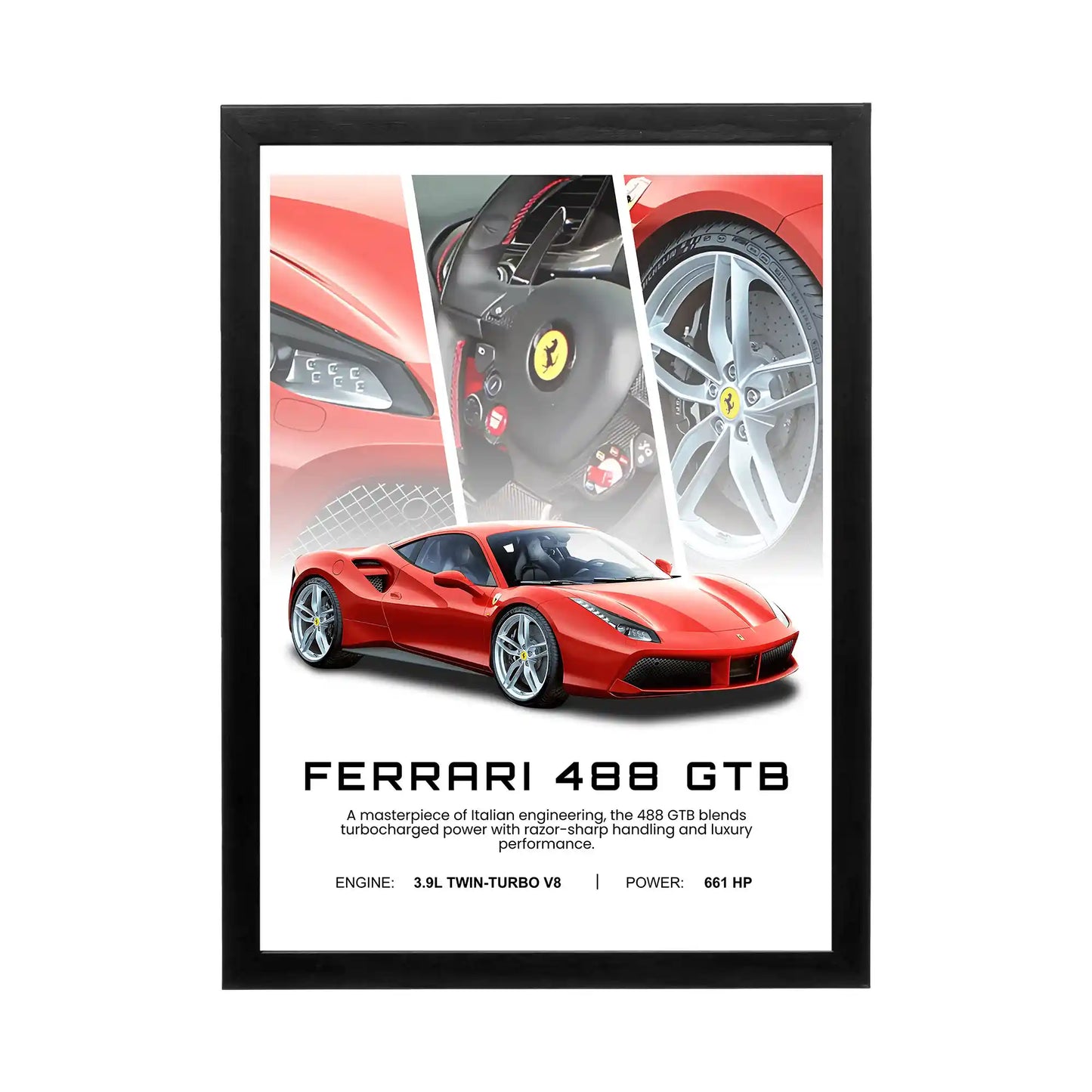 Ferrari 488 GTB 'Italian Masterpiece' Frame