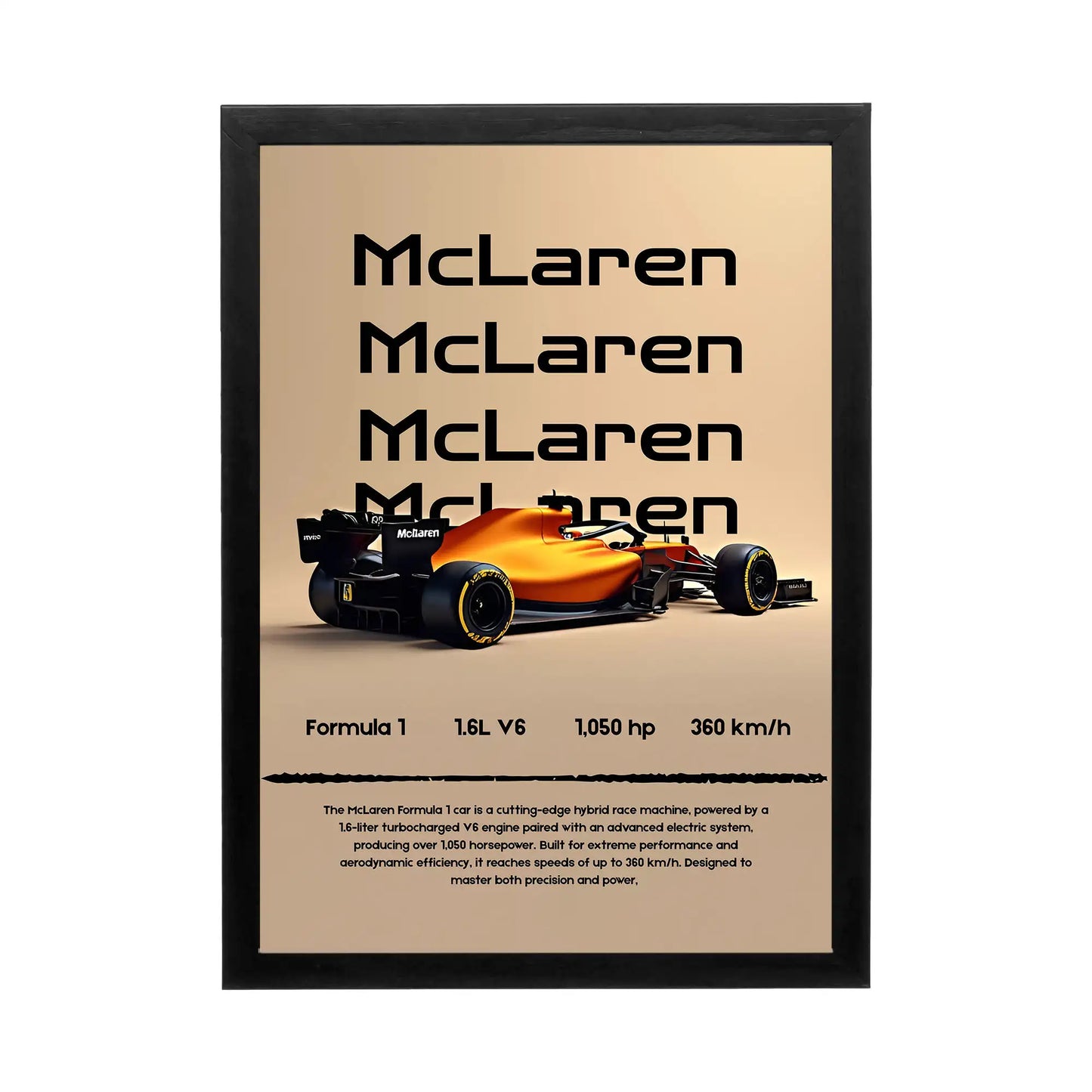 McLaren Formula 1 'Hybrid Power Fusion' Frame
