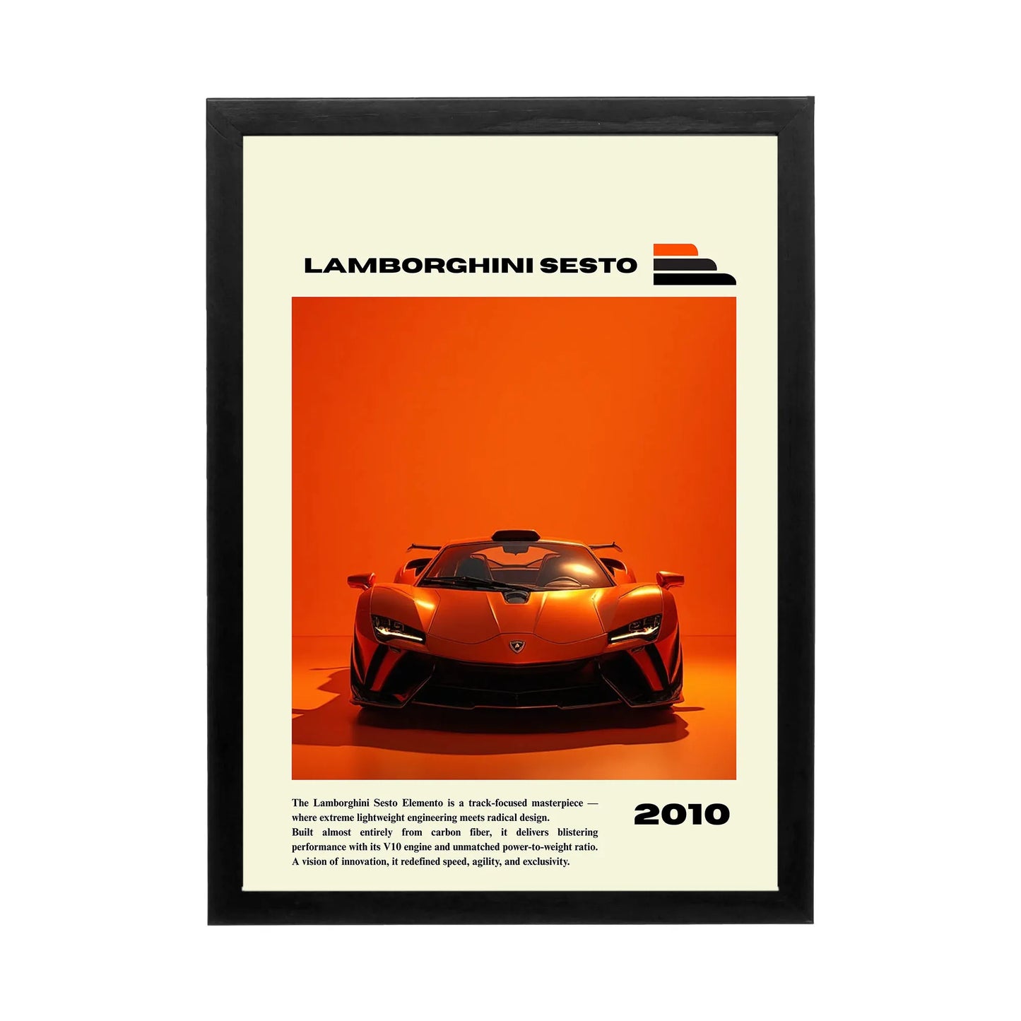Lamborghini Sesto 'Track-Focused Masterpiece' Frame