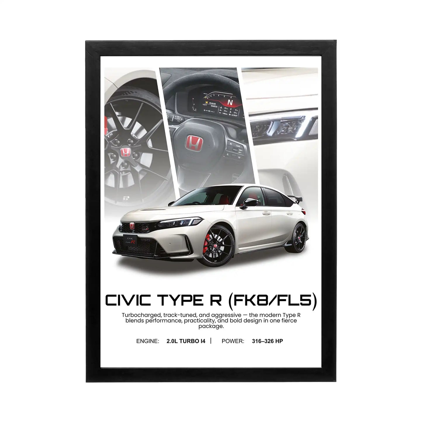 Honda Civic Type R 'Performance Art' Frame