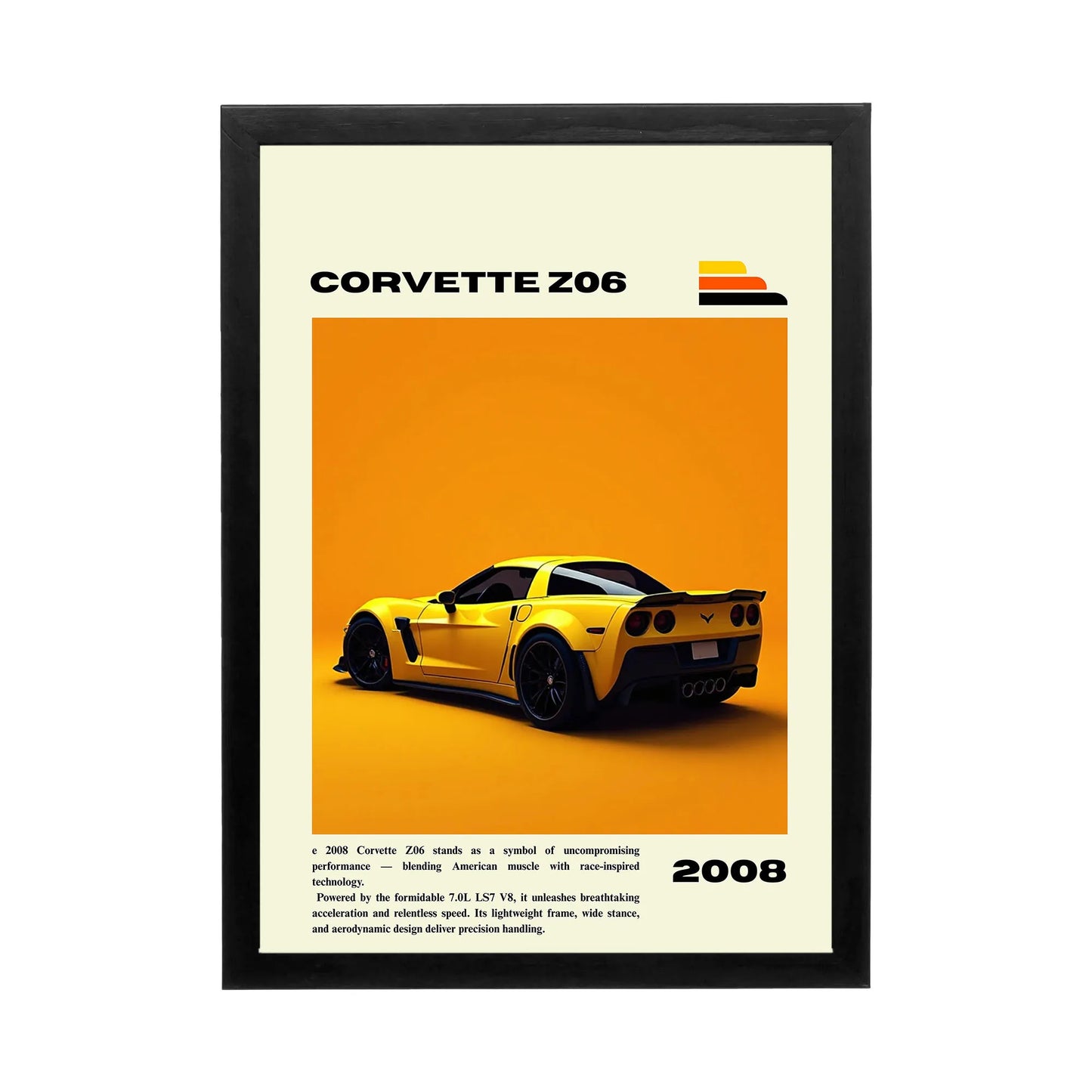 Chevrolet Corvette Z06 'Uncompromising Performance' Frame