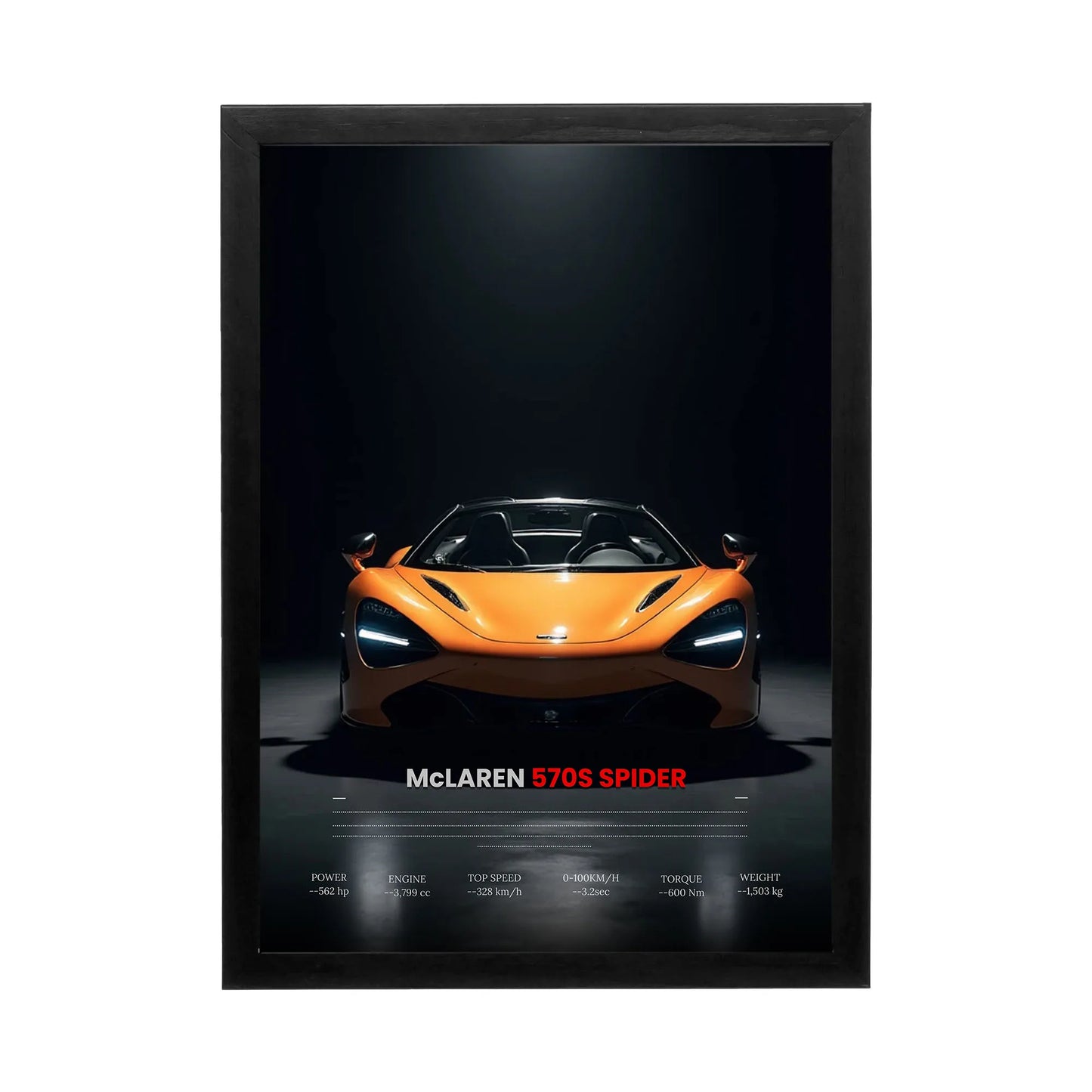 McLaren 570S Spider 'Sleek Performance' Frame