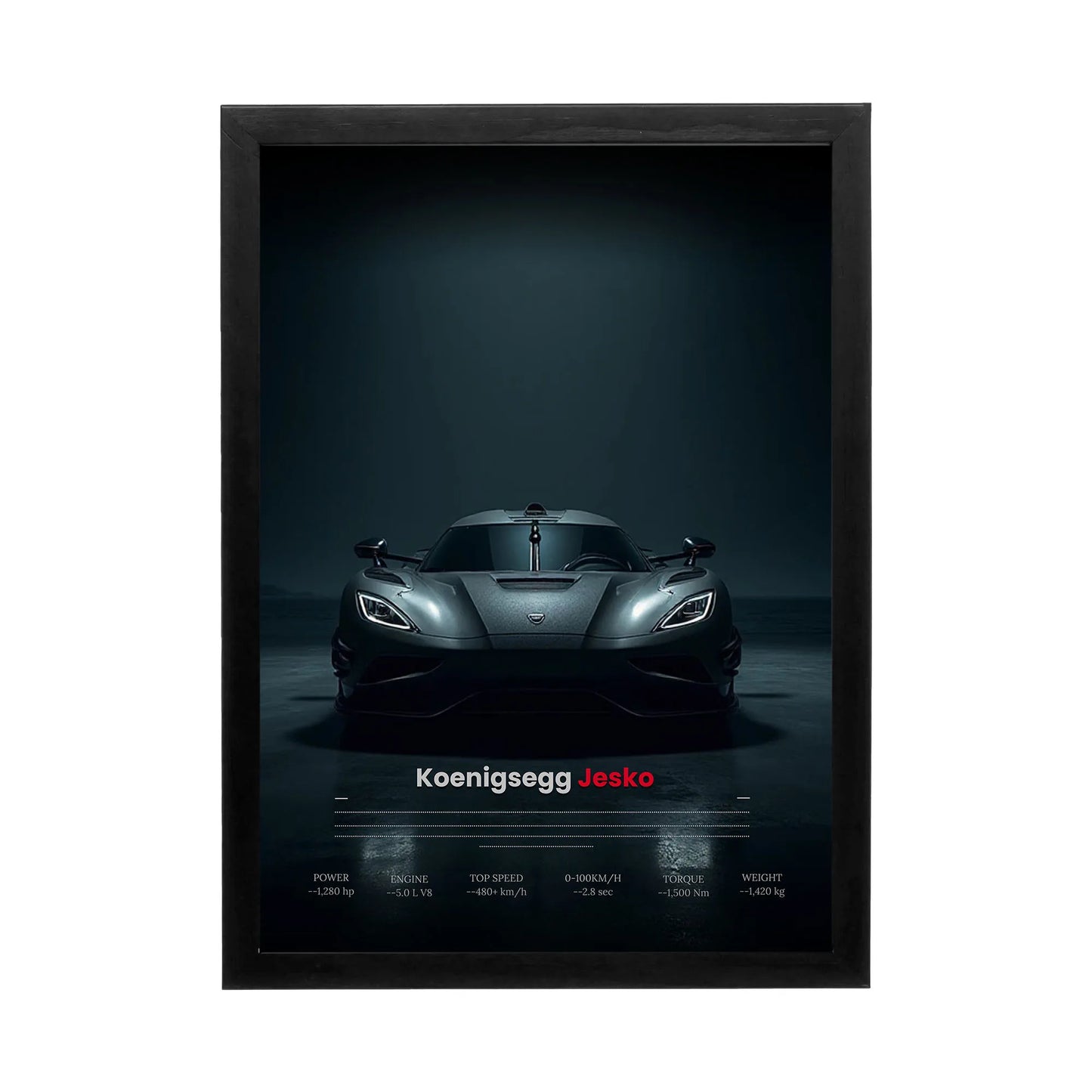 Koenigsegg Jesko 'Performance Pinnacle' Frame