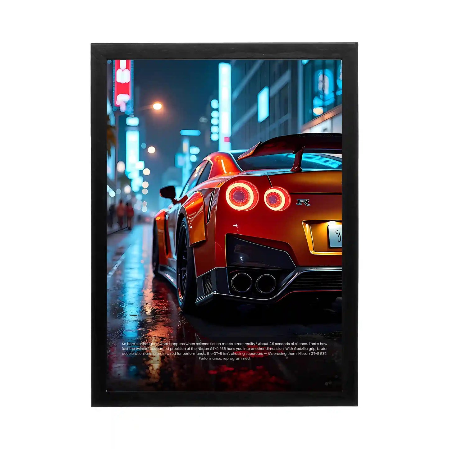 Nissan GT-R 'Science Fiction Meets Street Reality' Frame