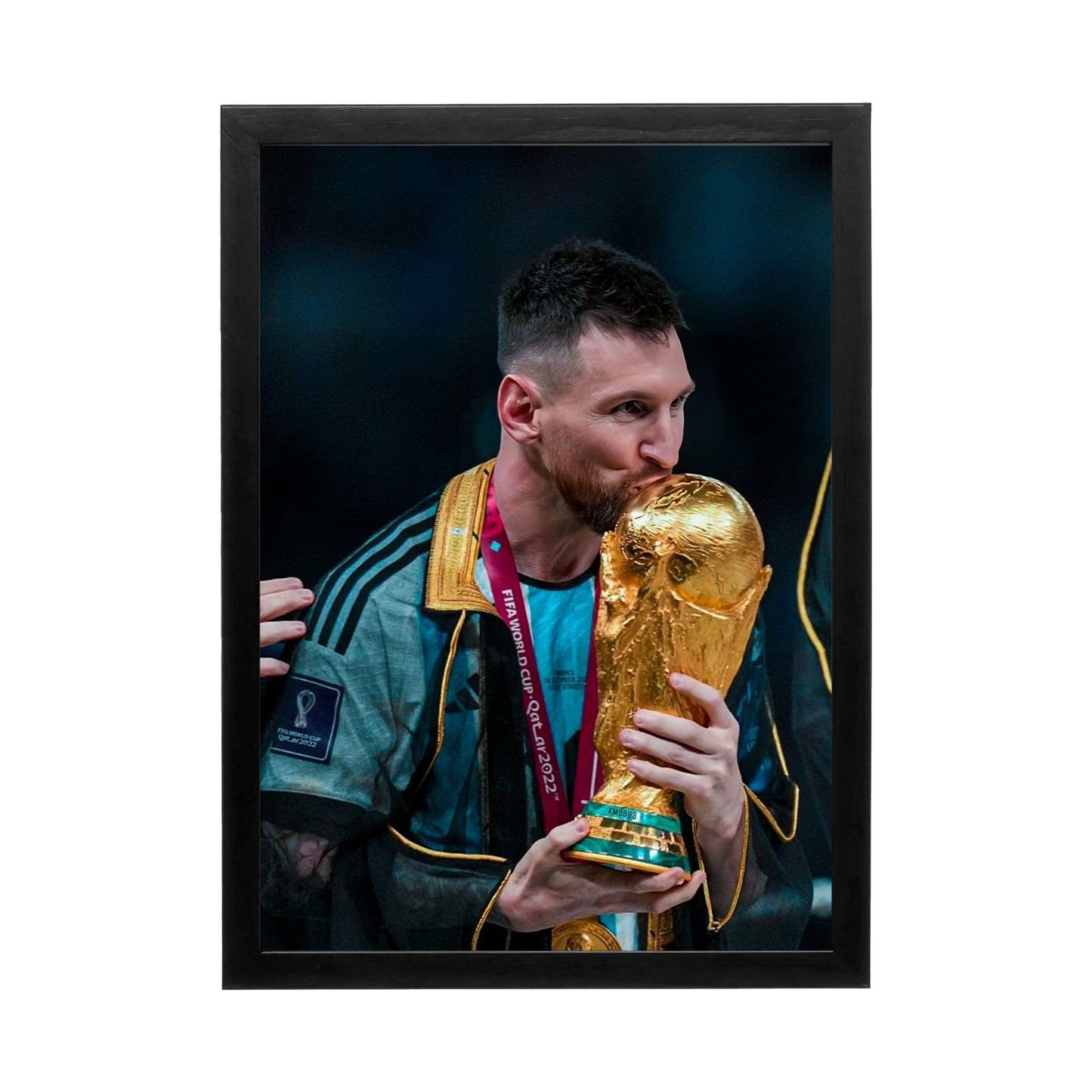 Messi 'Golden Glory' Frame