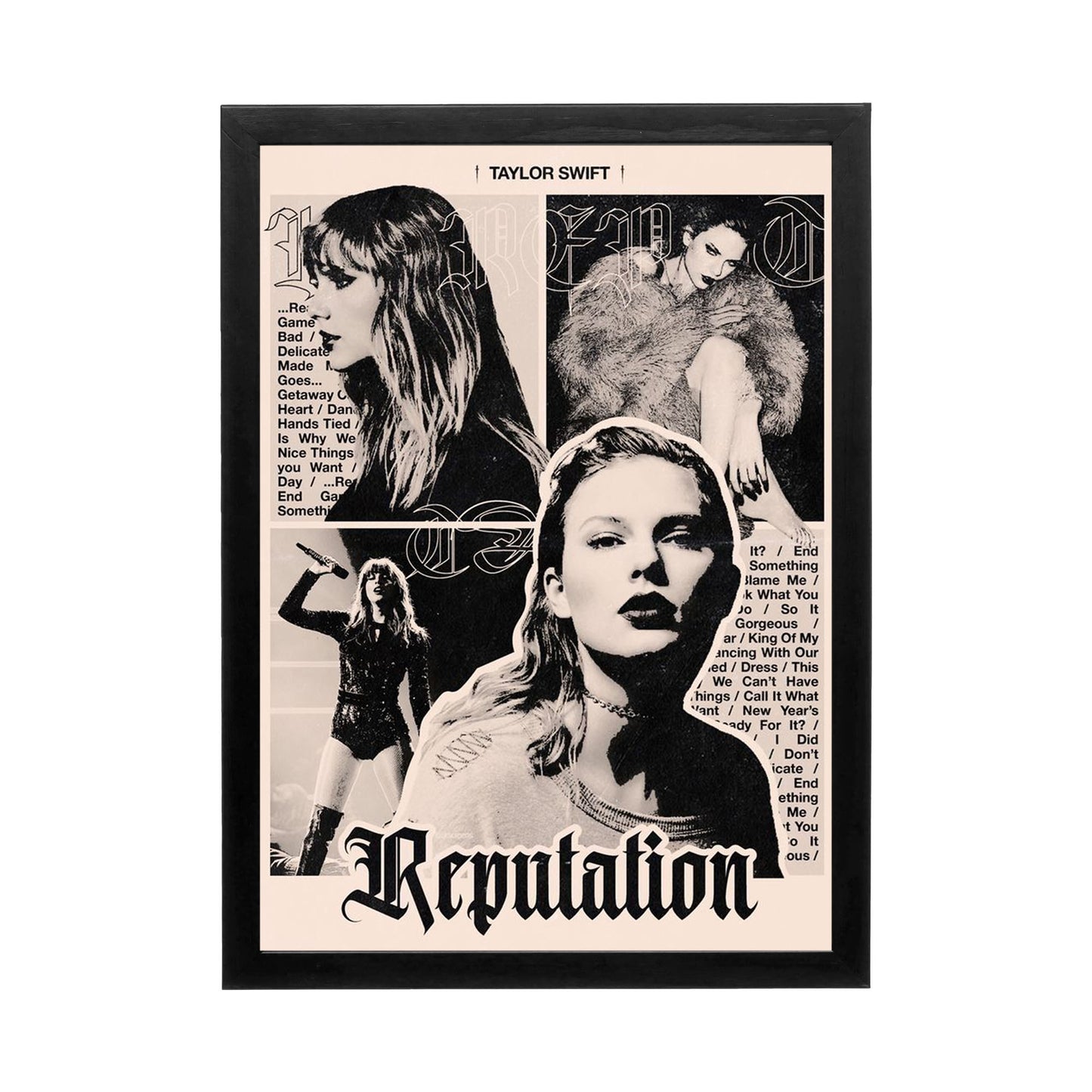 Taylor Swift 'Reputation' Frame