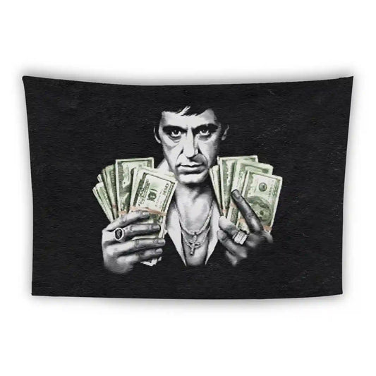 Scarface 'Wealth and Determination' Flag