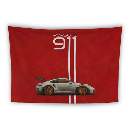 Porsche 'Redline 911' Flag