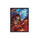 Demon Slayer 'Frost' Framed Poster Black Hard Fiber