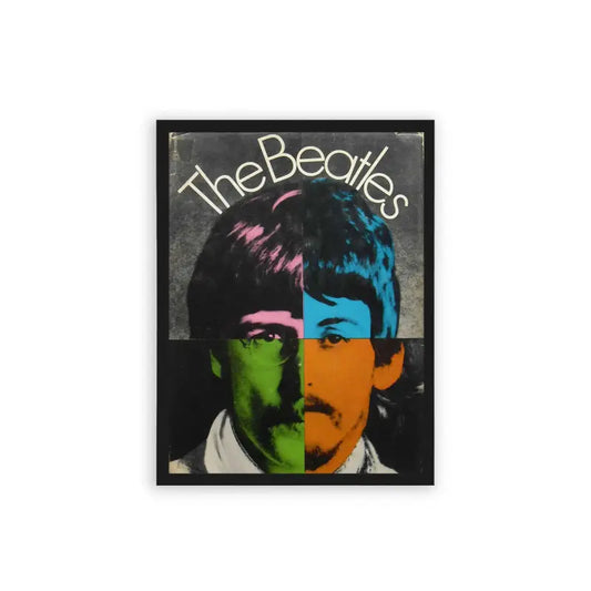 The Beatles 'The Fab Four' Framed Poster Black Hard Fiber