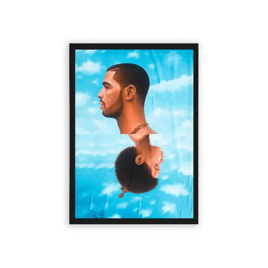 Drake 'Nothing Was The Same' Framed Poster Black Hard Fiber