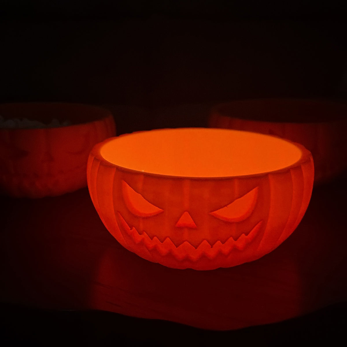 Jack-o'-Lantern Pumpkin Bowl