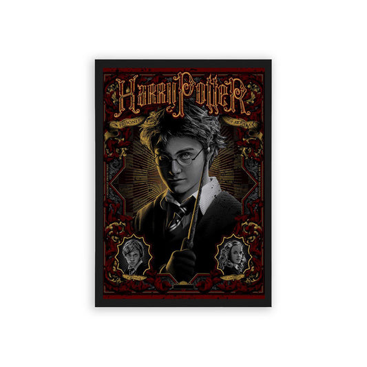 Harry Potter 'Prisoner of Azkaban' Framed Poster Black Hard Fiber