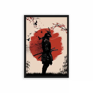 Japanese Culture 'Heart of the Samurai' Frame