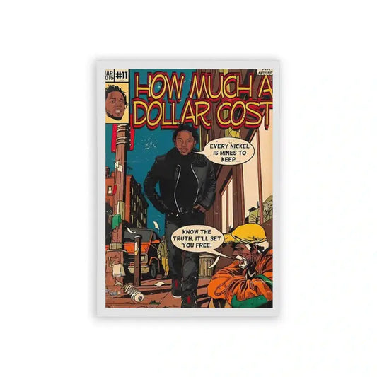 Kendrick Lamar 'How Much A Dollar Cost' Frame