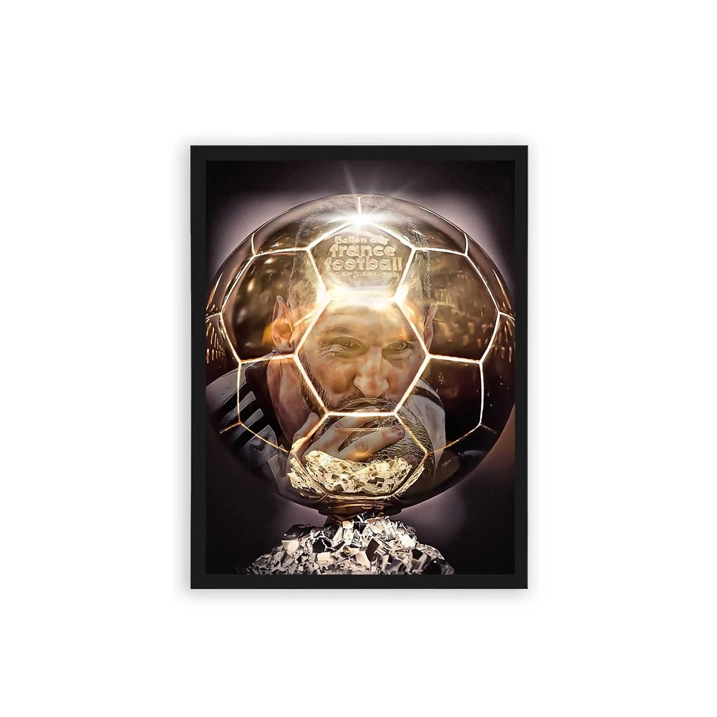 Messi 'Golden Legacy' Frame