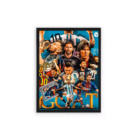 Messi 'The Ultimate GOAT Tribute' Frame
