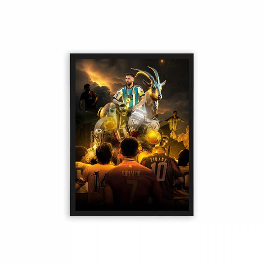 Messi 'The Legend Unveiled' Frame