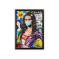 Mona Lisa 'Mona's New Groove' Frame
