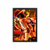 One Piece 'Fiery Ace' Frame
