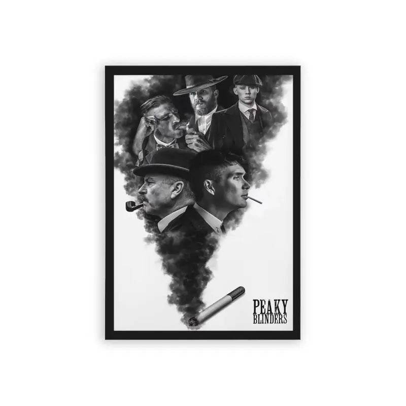 Peaky Blinders 'The Garrison's Glory' Framed Poster Black Hard Fiber