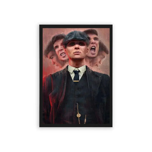 Peaky Blinders 'The Order of The Peaky Blinders' Framed Poster Black Hard Fiber