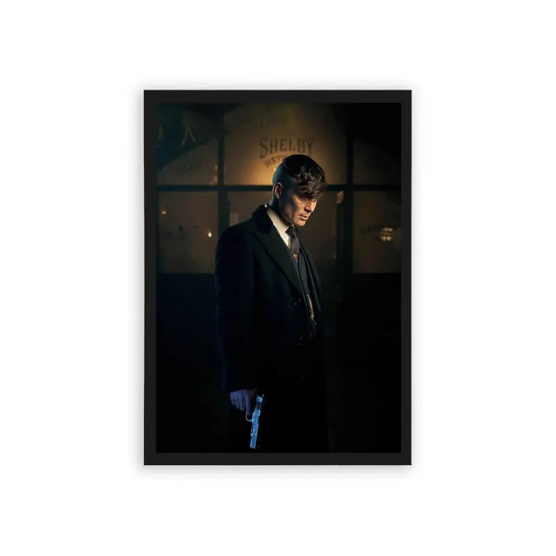 Peaky Blinders 'Twilight of Shelby' Framed Poster Black Hard Fiber