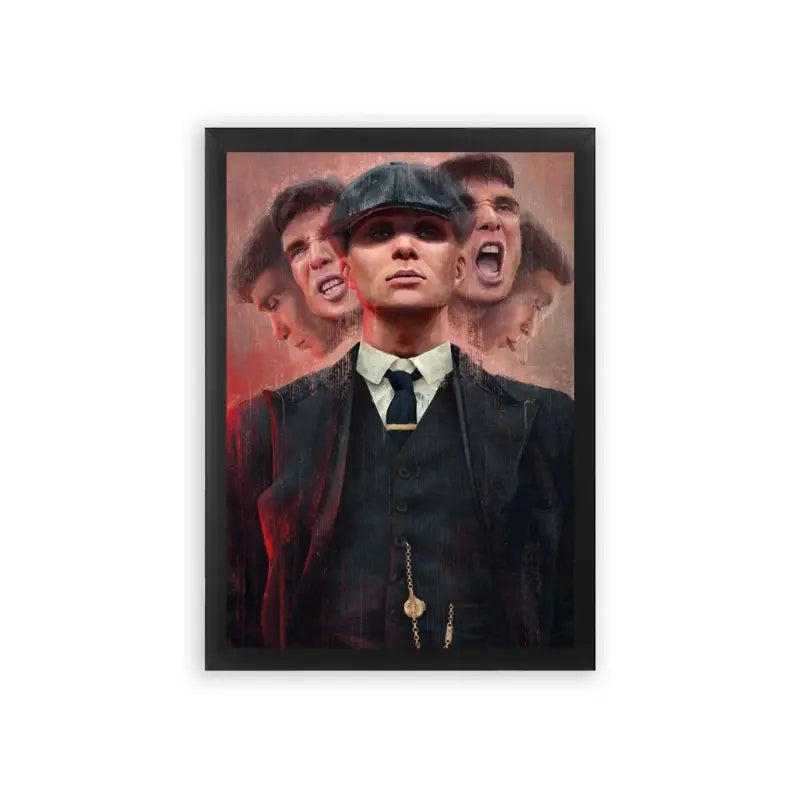 Peaky Blinders 'The Order of The Peaky Blinders' Framed Poster Black Premium Wood