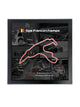 F1 Framed Track 'Spa-Francorchamps'